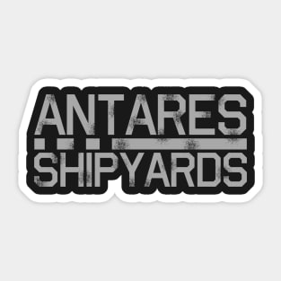 Antares Shipyards Sticker